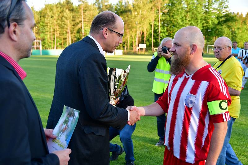 Finále fotbalového Poháru hejtmana v Albrechticích nad Orlicí: TJ Červený Kostelec - SK Libčany.