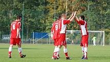 Z utkání krajského přeboru SK Týniště nad Orlicí - Jiskra Česká Skalice (5:1).