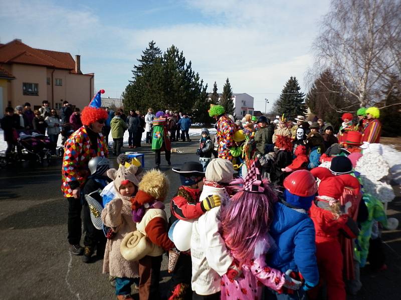 Masopust si ještě užily i děti z Pohoří