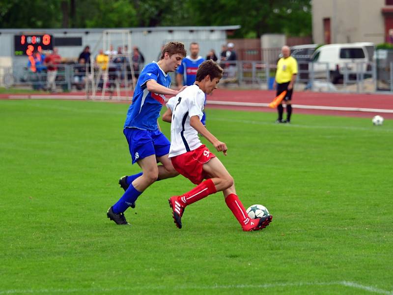 Krajská fotbalová I. A třída: Týniště nad Orlicí - Nový Hradec Králové.