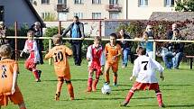 Výběr fotbalistů OFS Rychnov nad Kněžnou U11 ve Rtyni v Podkrkonoší.