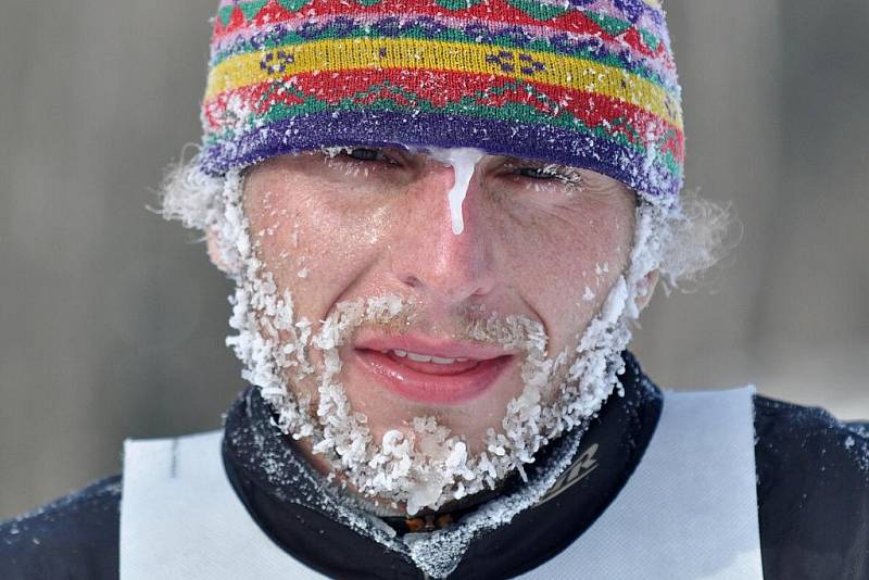 Závody pořádané Ski Skuhrov nad Bělou se konaly v mrazivém, ale slunečném počasí