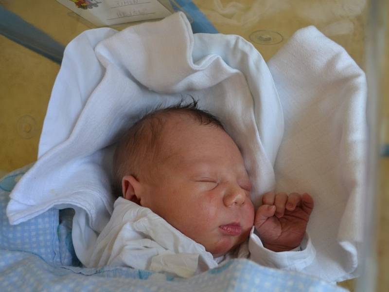 ŠIMON HEJČL  se narodil Aleně Vackové a Lubošovi Hejčlovi z Rychnova nad Kněžnou 13. května ve 21:30. Chlapeček vážil 3700 gramů a měřil 49 cm. Tatínek byl u porodu obrovskou fyzickou i psychickou podporou.