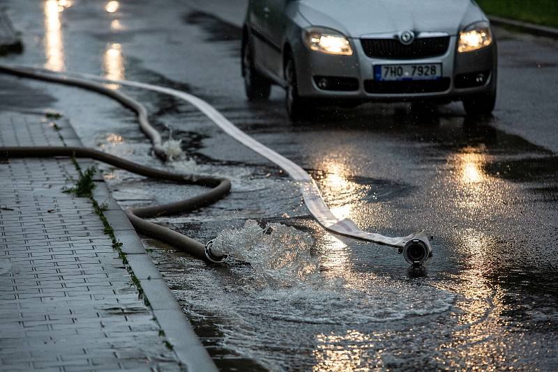 Povodně na Rychnovsku.