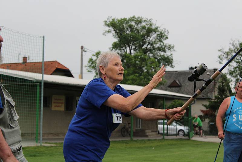 Sportovní hry seniorů Královéhradeckého kraje v Borohrádku.