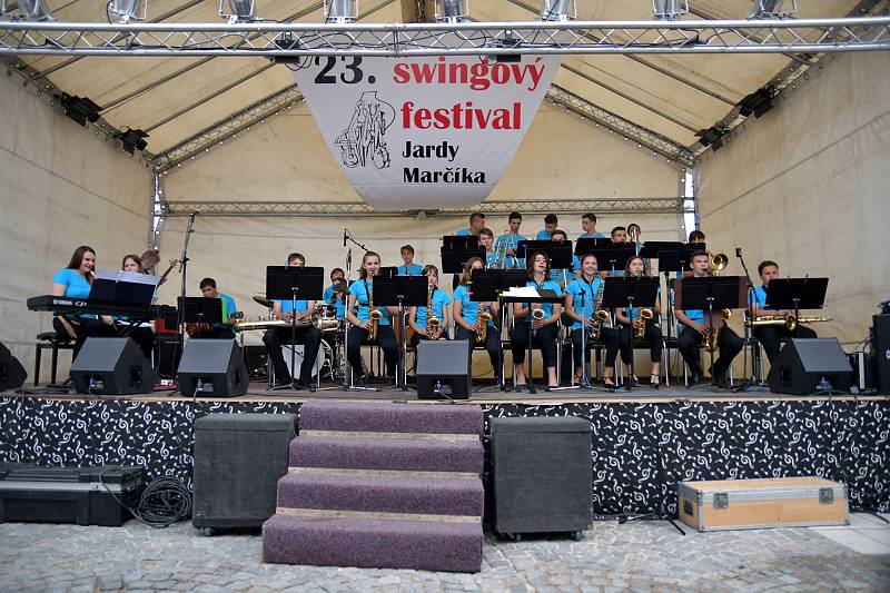 Swingový festival Jardy Marčíka v Týništi nad Orlicí.