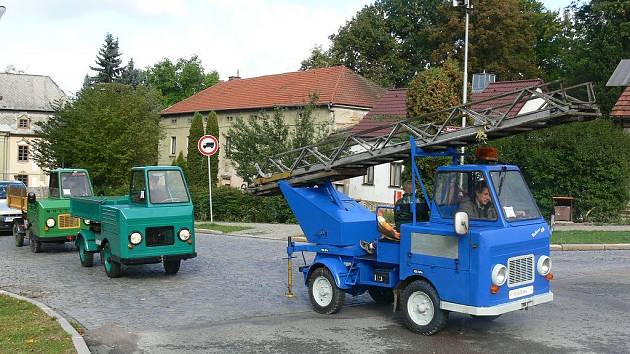 Sraz majitelů malých dopravníků z bývalé NDR.