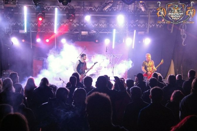 Z posledního ročníku Agressive Music Festu v Pohoří, letos se přesouvá do Velkého Dřevíče na Náchodsku.
