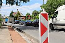 V Doudlebách nad Orlicí musí řidiči počítat s kyvadlovým provozem a kolonami.