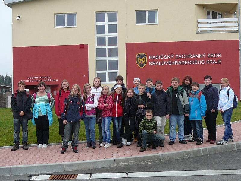 Exkurze žáků Základní školy Masarykova v Rychnově nad Kněžnou do firem a institucí v regionu