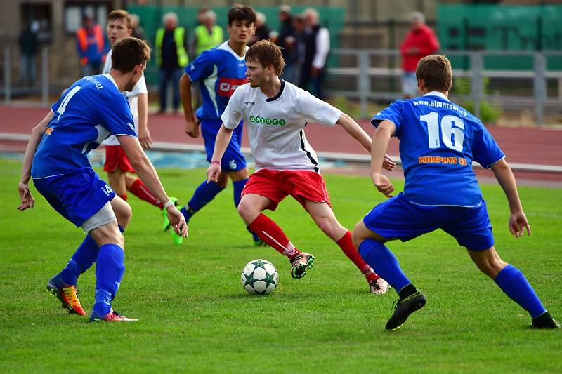 Krajská fotbalová I. A třída: Týniště nad Orlicí - Nový Hradec Králové.