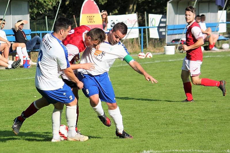 Sokol Dolní Újezd vs. TJ Sokol Rosice nad Labem.