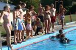 Potápěči z Ústí nad Orlicí se představili na plovárně v Cerekvici nad Loučnou