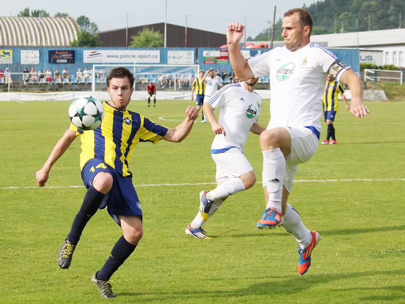 Z utkání SKP Slovan Moravská Třebová vs. TJ Svitavy (0:1).