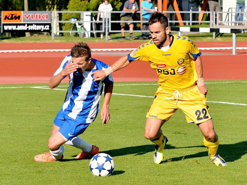 Pohár České pošty ve fotbale: TJ Svitavy - FC Vysočina Jihlava.