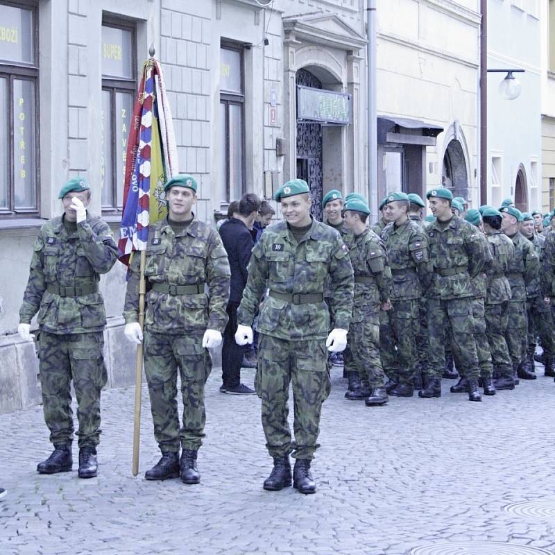 Oslavy vojenství v Moravské Třebové.