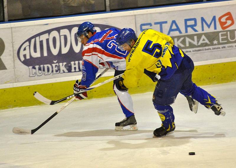 Litomyšl vyhrála poprvé v sezoně na choceňském ledě. 