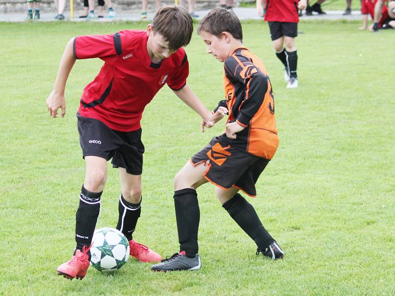 Boje starších přípravek o pohárovou trofej.