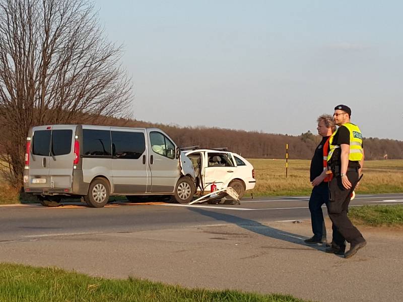 Sobotní nehoda u Vysokého Mýta