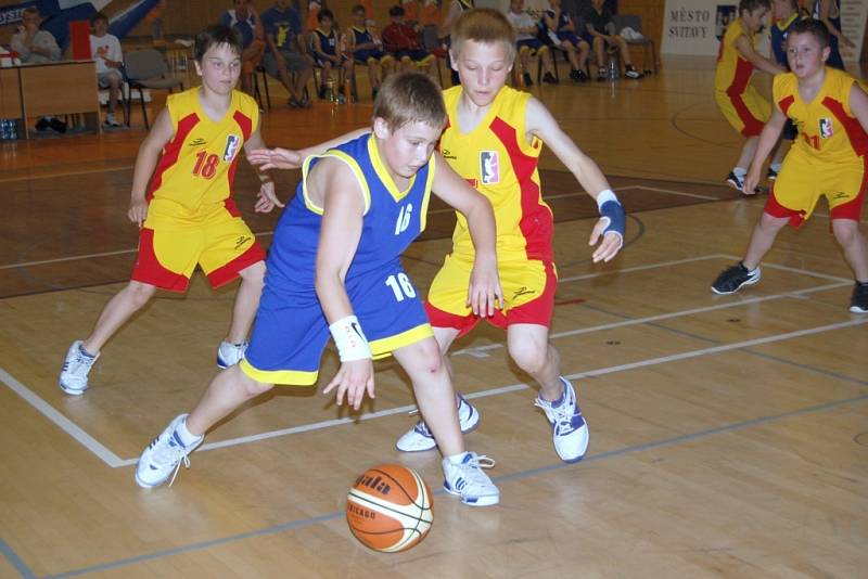 Ze zápasu Svitavy vs. Prostějov.