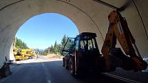 Rekonstrukce Hřebečského tunelu na I/35 jde do finále. Po stavební části přijde na řadu moderní technologie.