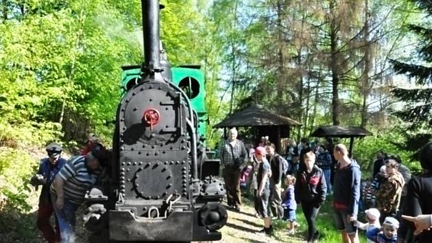 První jízda letošní turistické sezony v Mladějově.