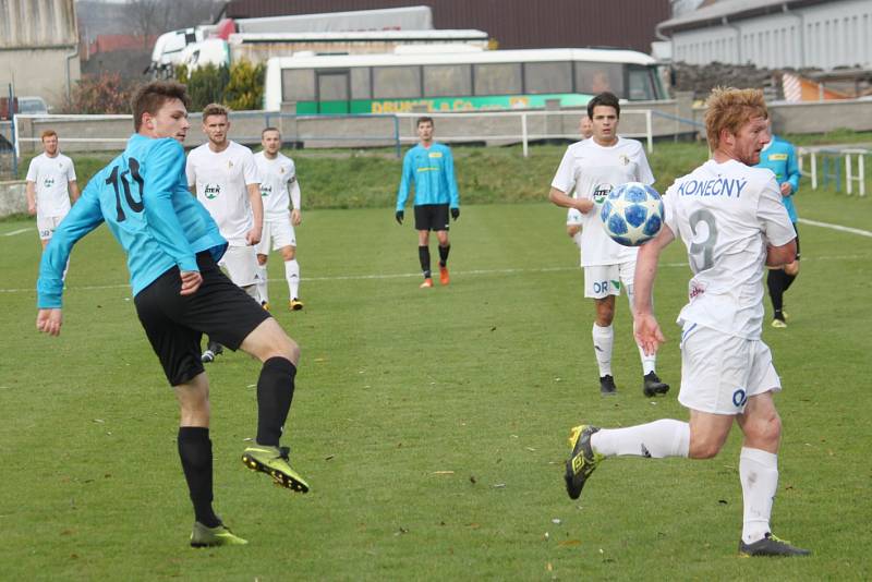 SKP Slovan Moravská Třebová vs. FK Česká Třebová.