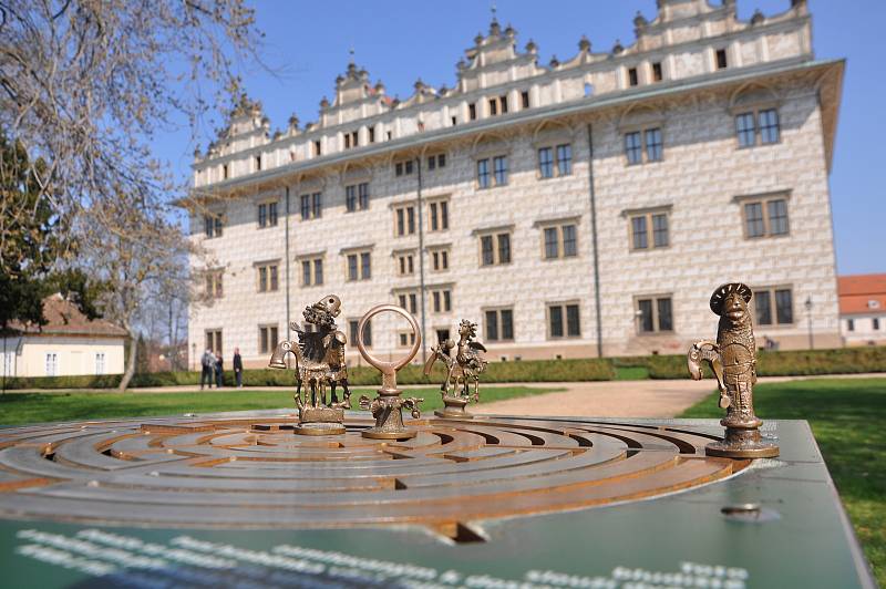 Renesanční zámek v Litomyšli. Od roku 1999 patří mezi památky UNESCO.