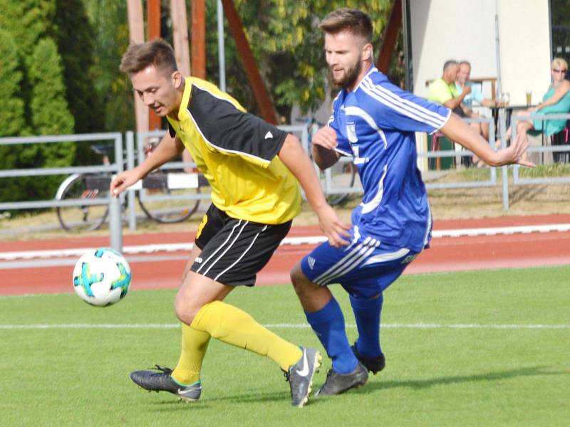 Z utkání TJ Svitavy vs. FK Letohrad (1:5).