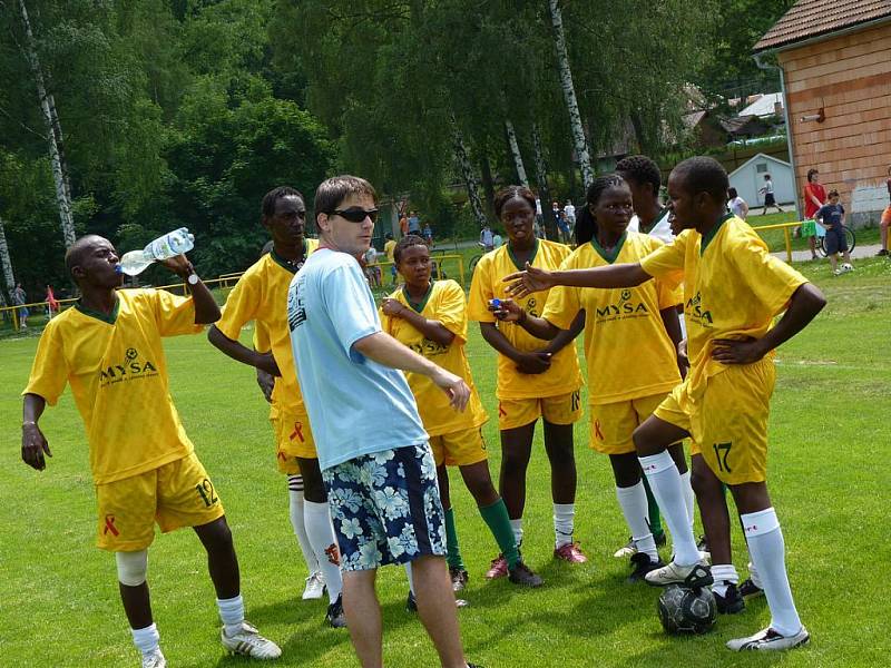 Fotbalisté z Keni navštívili Poličku.