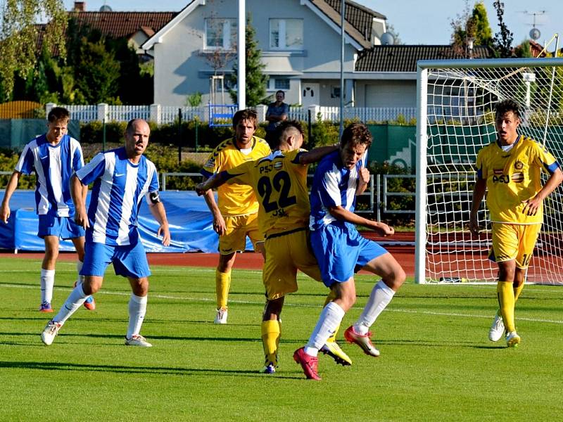 Pohár České pošty ve fotbale: TJ Svitavy - FC Vysočina Jihlava.