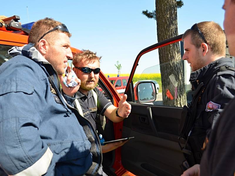 Cvičné pátrání po třech osobách v okolí Budislavi bylo úspěšné