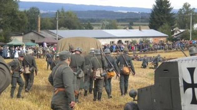 V Mladějově na Moravě se v sobotu zase bojovalo.