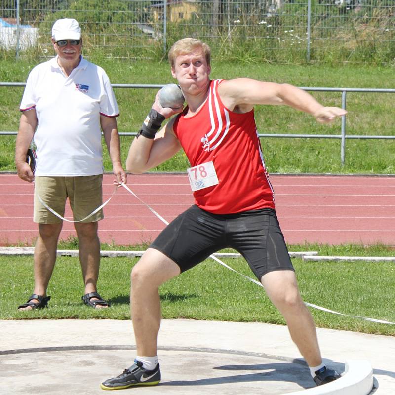 Litomyšlské ligové atletické zápolení.