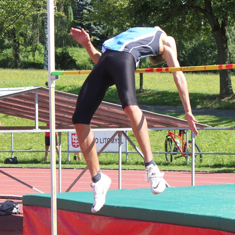 Letní atletika v Litomyšli.