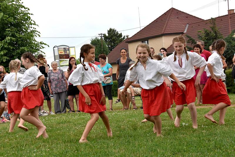 Žáci Základní umělecké školy Dolní Újezd se představili v úterý odpoledne veřejnosti v parku. Akci Zuška žije zahájila vernisáž výtvarného oboru, vystoupili malí muzikanti, zpěváci, divadelníci a tanečnice.