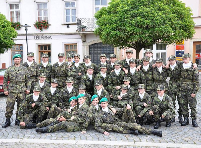 Střední vojenská škola v Moravské Třebové slavila 75 let od založení.