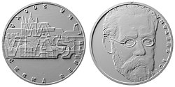 K výročí 200 let od narození Bedřicha Smetany vydala Česká národní banka unikátní minci v hodnotě 200 korun.
