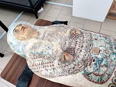 Mumie princezny Hereret se v sobotu vydala z Moravské Třebové na cestu do Brna, kde ji lidé uvidí na velkolepé výstavě o Egyptu.