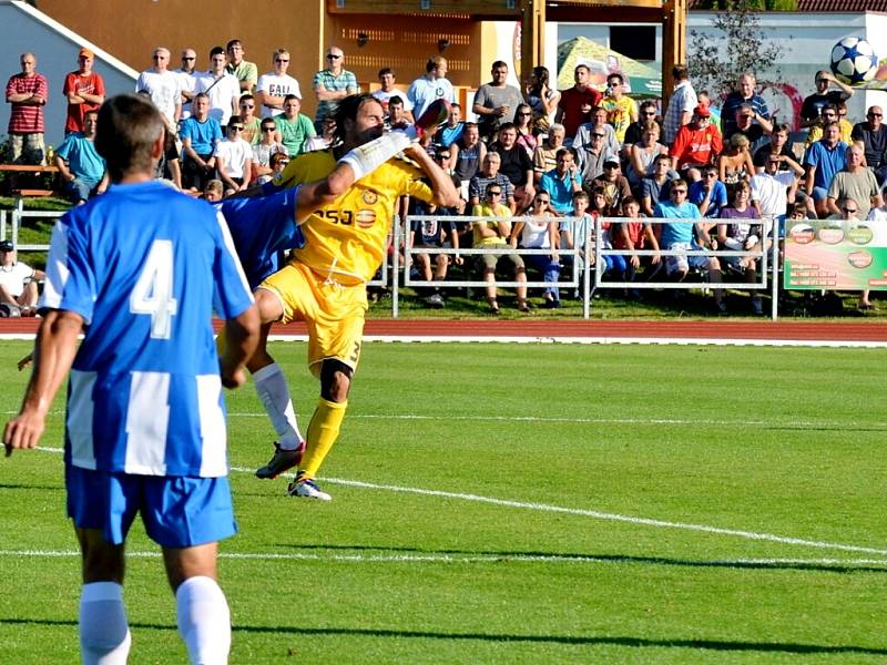 Pohár České pošty ve fotbale: TJ Svitavy - FC Vysočina Jihlava.