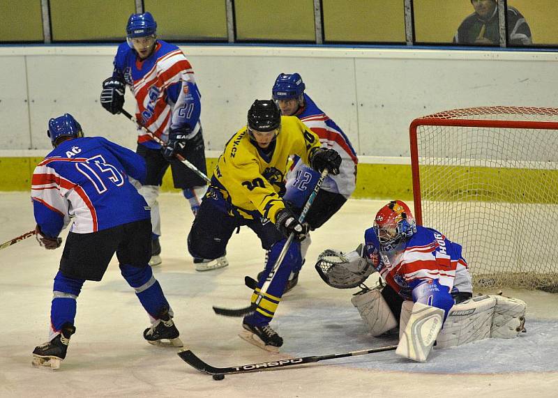 Hokejisté Litomyšle nestačili v Chocni na své soupeře.