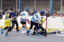 SK Hokejbal Letohrad vs. HBC Hostivař.