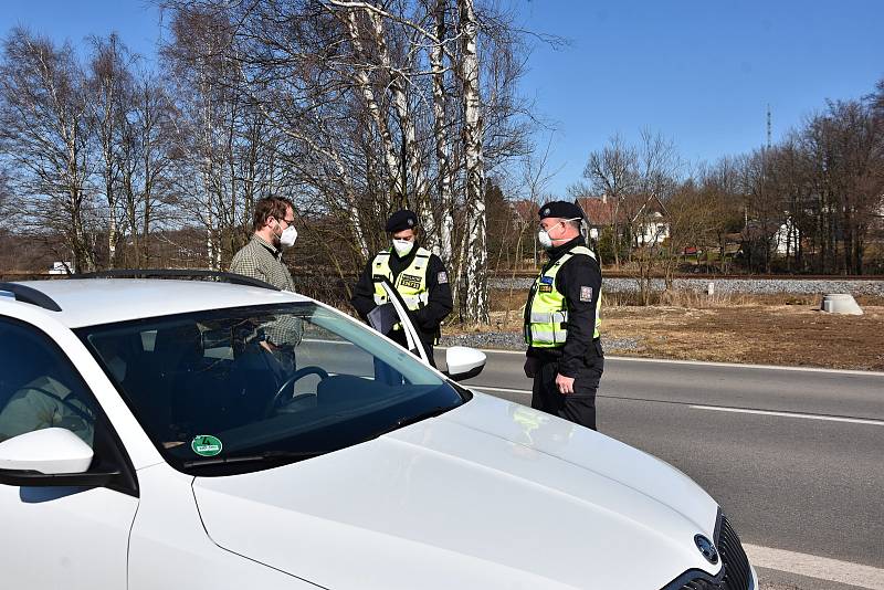 Kontroly na hranici okresu Svitavy a Chrudim