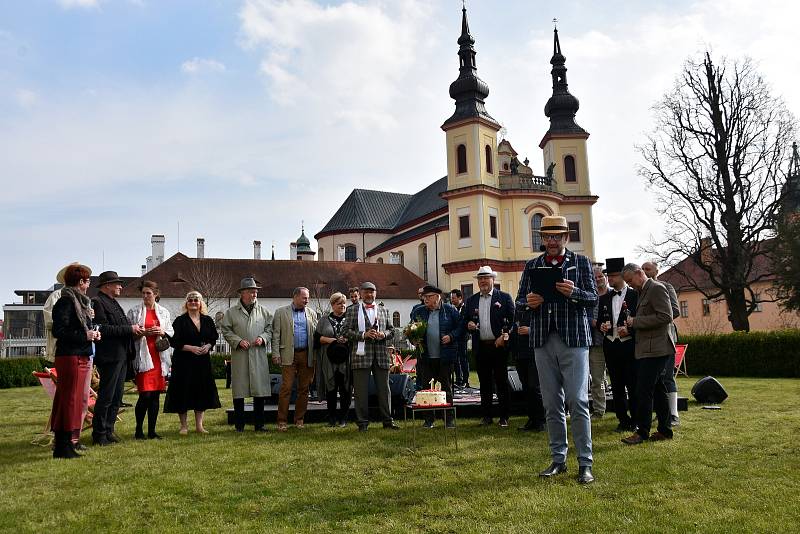 Zahájení lázeňské sezony v Litomyšli se kvůli covidu odehrálo on-line.