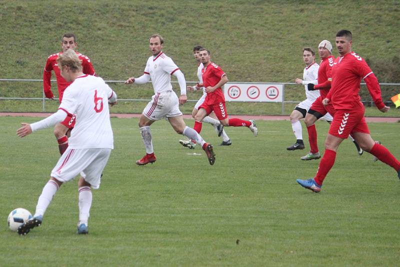 TJ Jiskra Litomyšl vs. SK FK Horní Ředice.