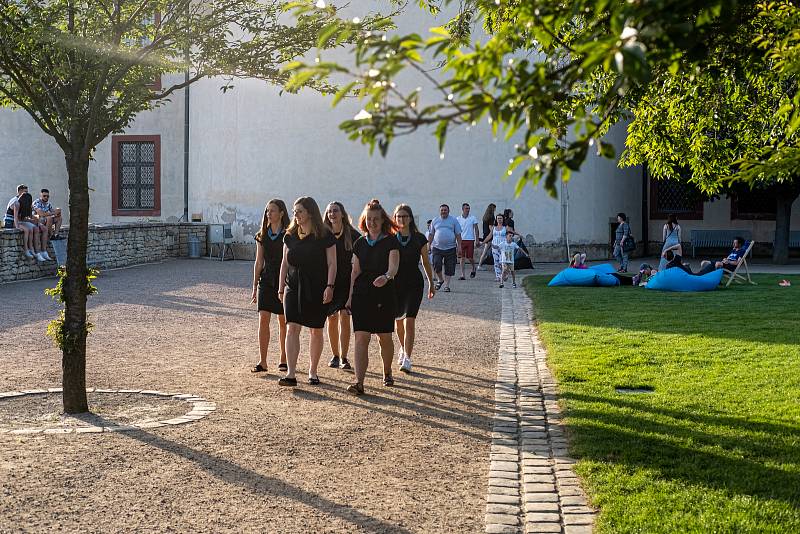 Free zóna festivalu Litomyšl v Klášterních zahradách žije hudbou každý den. Foto: Foto: Ivan Krejza (Festivalové zahrady)