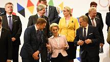 Předsedkyně Evropské komise Ursula vond der Leyenová na jednání v Litomyšli.
