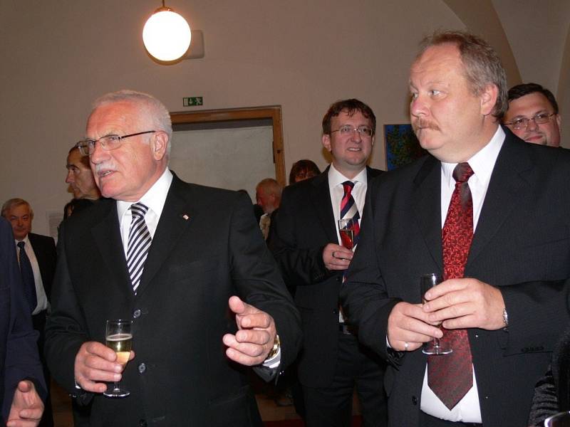 Prezident Václav Klaus zahájil 51. ročník Smetanovy Litomyšle.