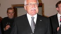 Prezident Václav Klaus zahájil 51. ročník Smetanovy Litomyšle.