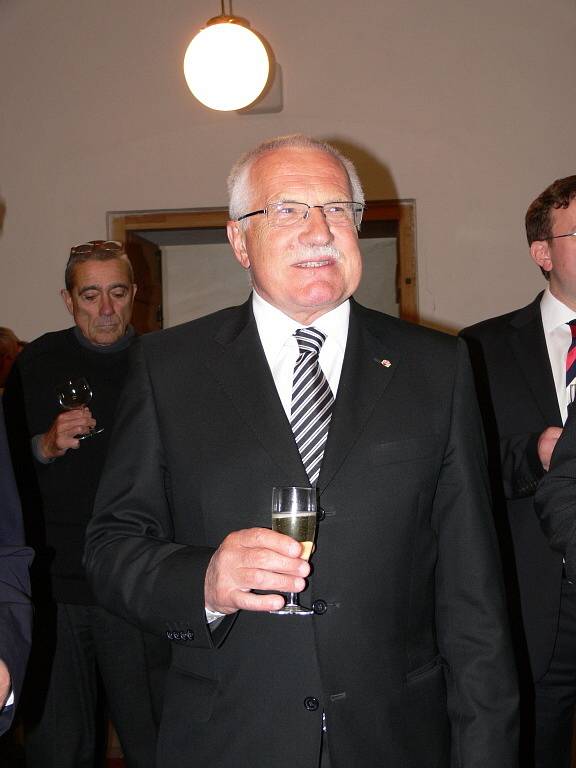 Prezident Václav Klaus zahájil 51. ročník Smetanovy Litomyšle.